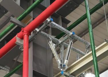 鹤岗该抗震支架的整体式支吊架结构协调性好
